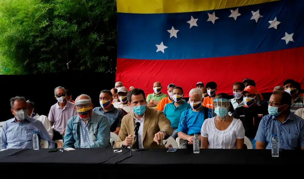 Juan Guaidó resaltó que la comunidad internacional, incluido Perú, mantiene su apoyo a la causa que lidera contra el cuestionado presidente venezolano, Nicolás Maduro. Foto: Leo Álvarez Juan Guaidó resaltó que la comunidad internacional, incluido Perú, mantiene su apoyo a la causa que lidera contra el cuestionado presidente venezolano, Nicolás Maduro. Foto: Leo Álvarez