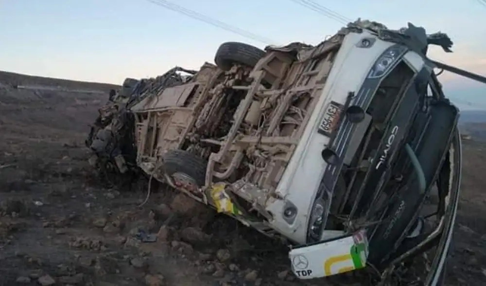 Bus de la empresa Palomino habría tenido un solo conductor. Foto: difusión Bus de la empresa Palomino habría tenido un solo conductor. Foto: difusión