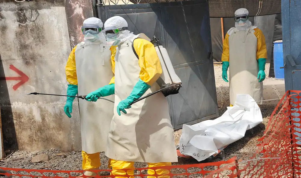 Se registraron 16 casos confirmados y siete probables durante esta segunda epidemia en Guinea, notificó la OMS. Foto: AFP