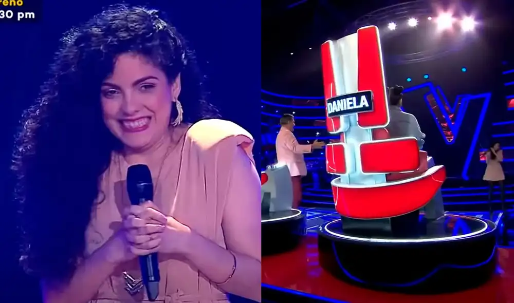 Oriana Montero llamó la atención de los internautas por dejar a la espera a Guillermo Dávila, pese a elegirlo como entrenador en La Voz Perú. Foto: captura de Latina Oriana Montero llamó la atención de los internautas por dejar a la espera a Guillermo Dávila, pese a elegirlo como entrenador en La Voz Perú. Foto: captura de Latina