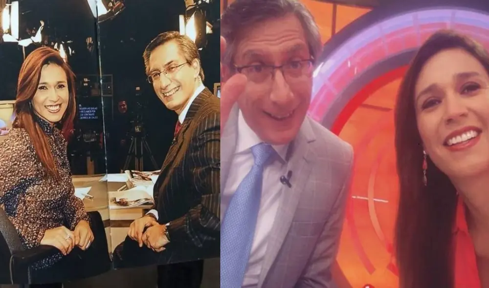 Los periodistas trabajan juntos hace casi dos décadas. Foto: Verónica Linares/Instagram Los periodistas trabajan juntos hace casi dos décadas. Foto: Verónica Linares/Instagram