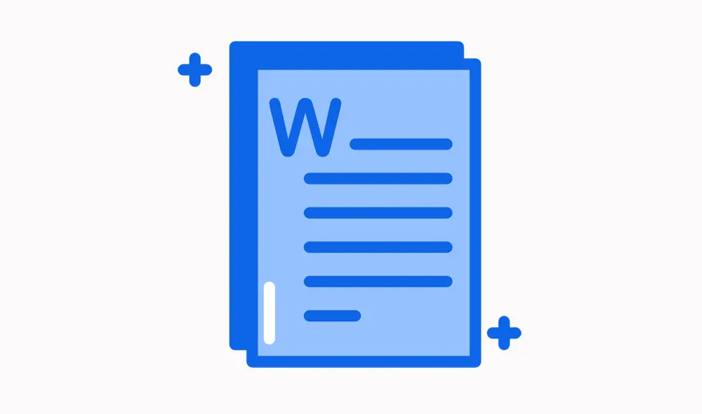 Un cierre inesperado de Word puede hacer que pierdas un documento. Foto: composición/Flaticon