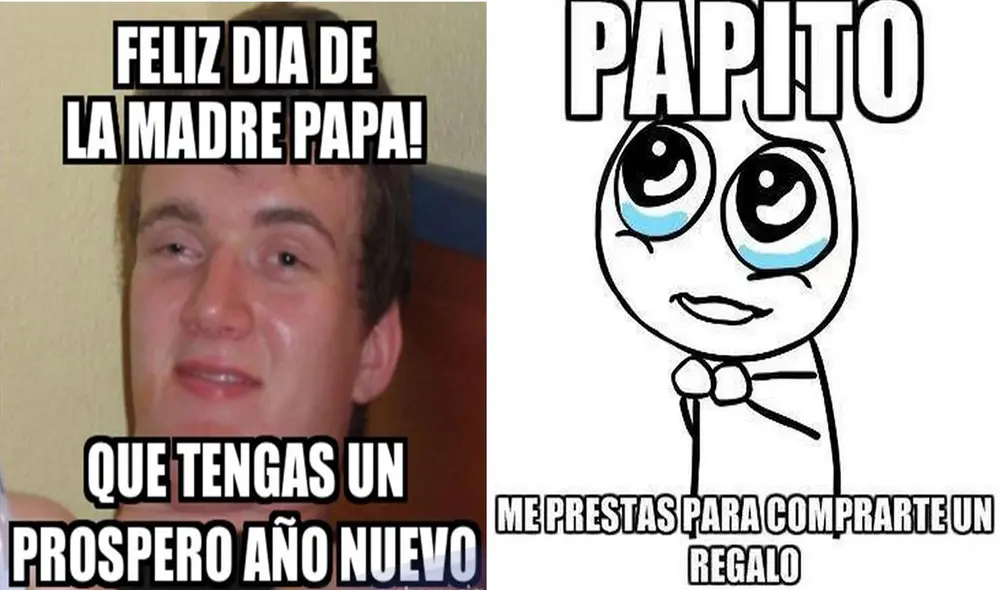 Comparte los mejores y más divertidos memes por el Día del Padre. Foto: difusión