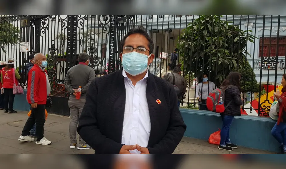 Pariona es congresista electo de la bancada de Perú Libre. Foto: César Zorrilla-URPI-LR Pariona es congresista electo de la bancada de Perú Libre. Foto: César Zorrilla-URPI-LR