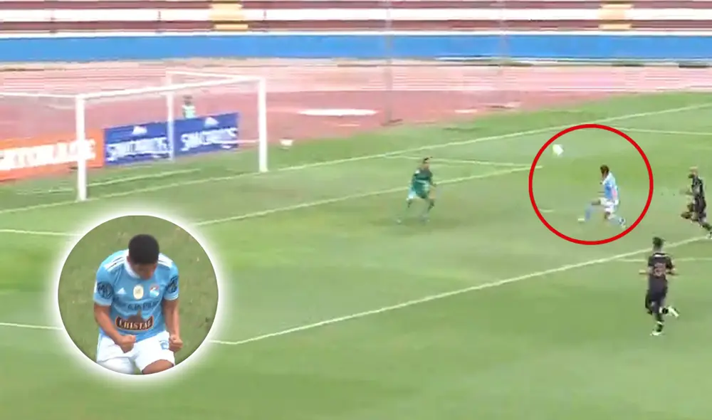 Calcaterra asistió a Ávila para conseguir el 1-0 de Cristal ante Cusco FC. Foto: captura Gol Perú Calcaterra asistió a Ávila para conseguir el 1-0 de Cristal ante Cusco FC. Foto: captura Gol Perú