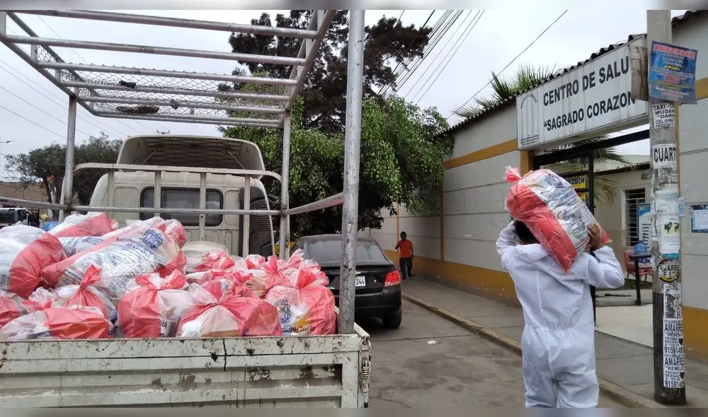 Canastas de víveres son entregadas cada mes por la comuna provincial. Foto: MPT Canastas de víveres son entregadas cada mes por la comuna provincial. Foto: MPT