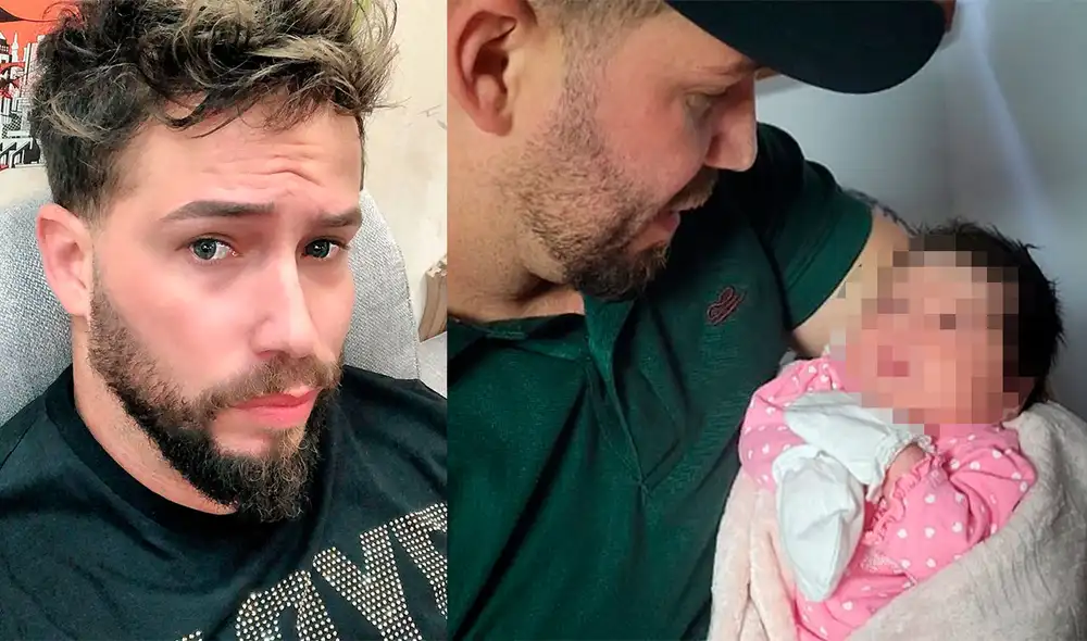 Kevin Blow presentó a su quinta hija, Ellah. Foto: Kevin Blow / Instagram