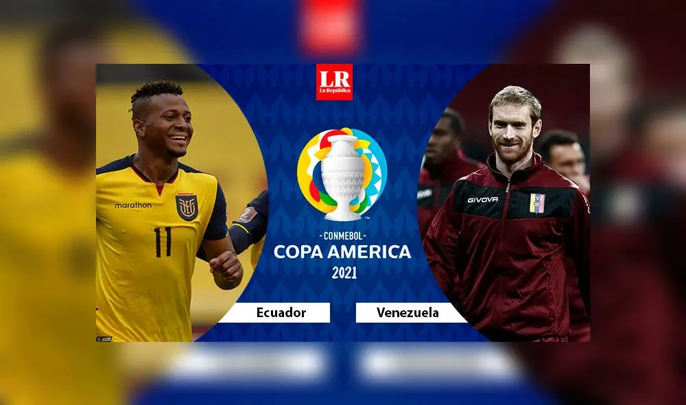 Ecuador enfrenta a Venezuela por jornada 3 de la Copa América 2021. Foto: La República