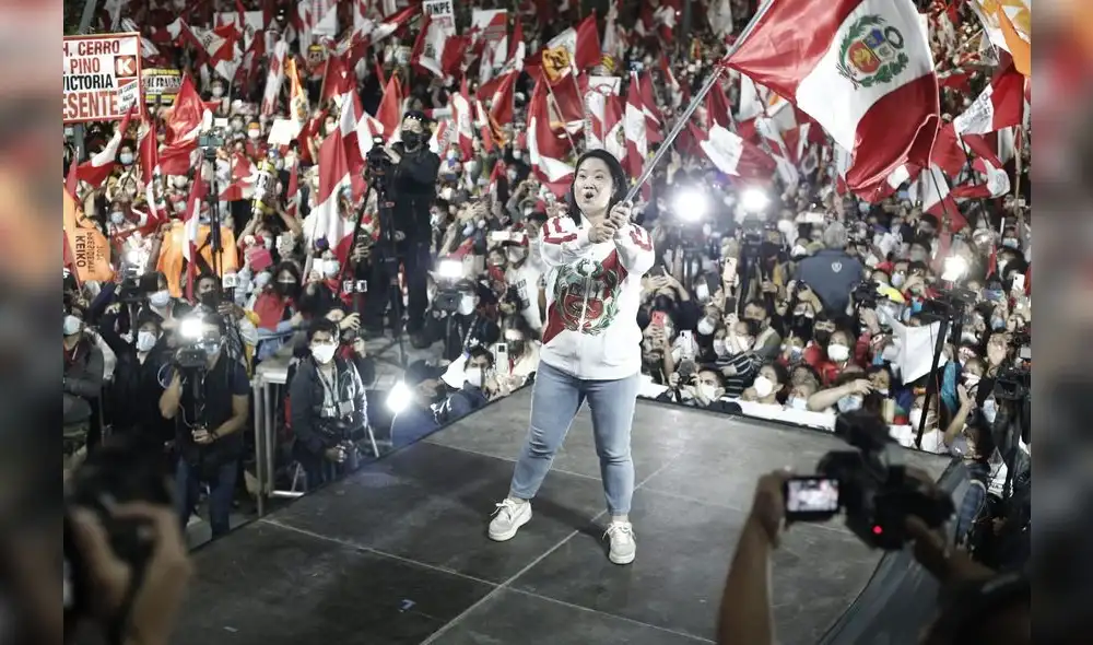 Keiko Fujimori insistió en que se "han manipulado muchas de las actas” de la segunda vuelta electoral. Foto: Antonio Melgarejo/La República Keiko Fujimori insistió en que se "han manipulado muchas de las actas” de la segunda vuelta electoral. Foto: Antonio Melgarejo/La República