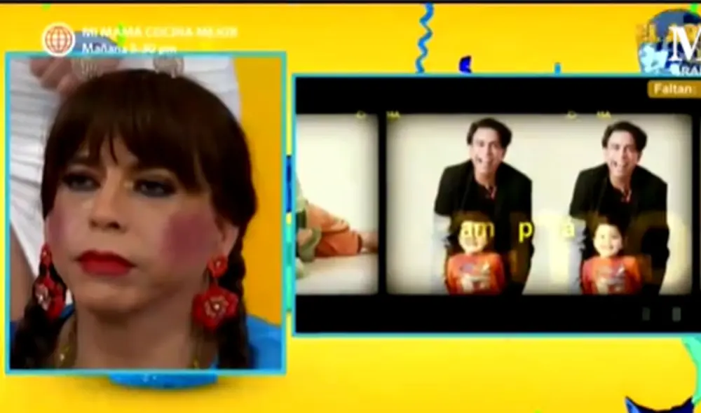 Ernesto Pimentel recibió cálido homenaje en la previa del Día del Padre. Foto: captura América