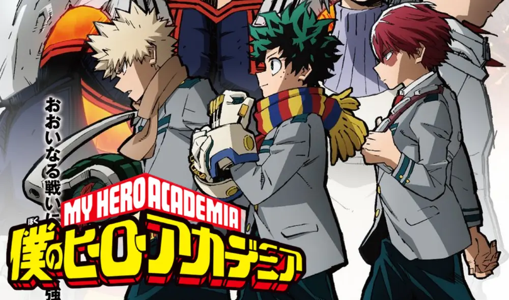 Conoce más acerca de lo que se viene en My hero academia. Foto: Weekly Shonen Jump
