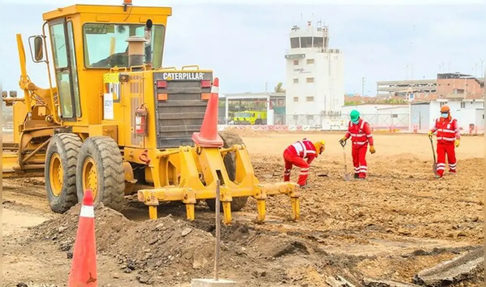 Proyectos incluyen mejoras en el transporte aéreo con obras en el aeropuerto de Chiclayo. Foto: MTC. Proyectos incluyen mejoras en el transporte aéreo con obras en el aeropuerto de Chiclayo. Foto: MTC.
