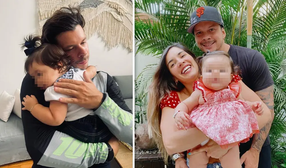 Mario Hart no dudó en responder al tierno detalle de Korina Rivadeneira y dejó un corto, pero significativo comentario en la publicación.  Foto: composición Instagram