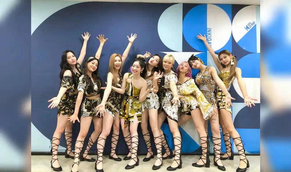 Mina, Jihyo, Sana, Dahyun, Nayeon, Jeongyeon, Chaeyoung, Momo y Tzuyu en el backstage de Inkigayo. Foto: SBS Mina, Jihyo, Sana, Dahyun, Nayeon, Jeongyeon, Chaeyoung, Momo y Tzuyu en el backstage de Inkigayo. Foto: SBS