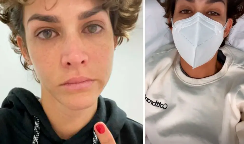 Anahí de Cárdenas reiteró que, durante su presentación en El artista del año, tenía lesiones en las costillas. Foto: captura Anahí de Cárdenas / Instagram