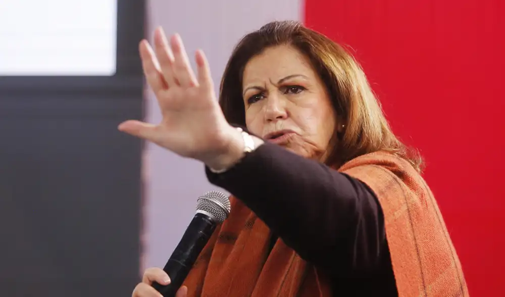 Lourdes Flores mostró su respaldo a Keiko Fujimori desde la campaña de segunda vuelta. Foto: Carlos Contreras/La República