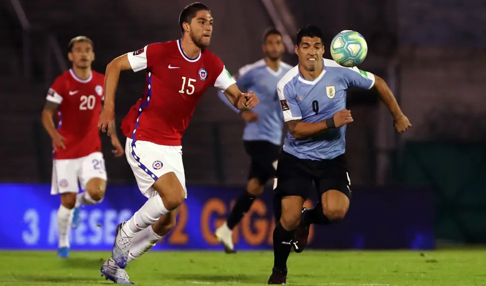 Uruguay y Chile se enfrentaron en fase de grupos de la Copa América 2019. Foto: EFE Uruguay y Chile se enfrentaron en fase de grupos de la Copa América 2019. Foto: EFE