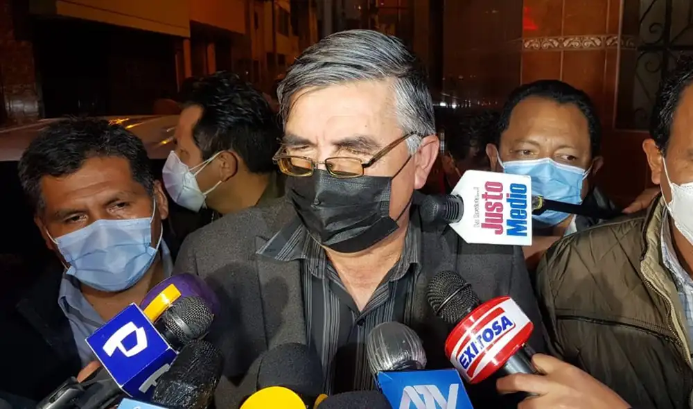 Alex Paredes fue designado como nuevo vocero de la bancada de Perú Libre tras la salida de Betsy Chávez. Foto: César Zorrilla/URPI-LR