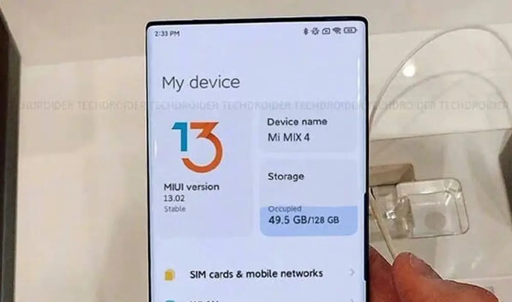 Las imágenes del prototipo creado por Xiaomi se filtraron y muestran cómo lucirá este smartphone. Foto: Xataka