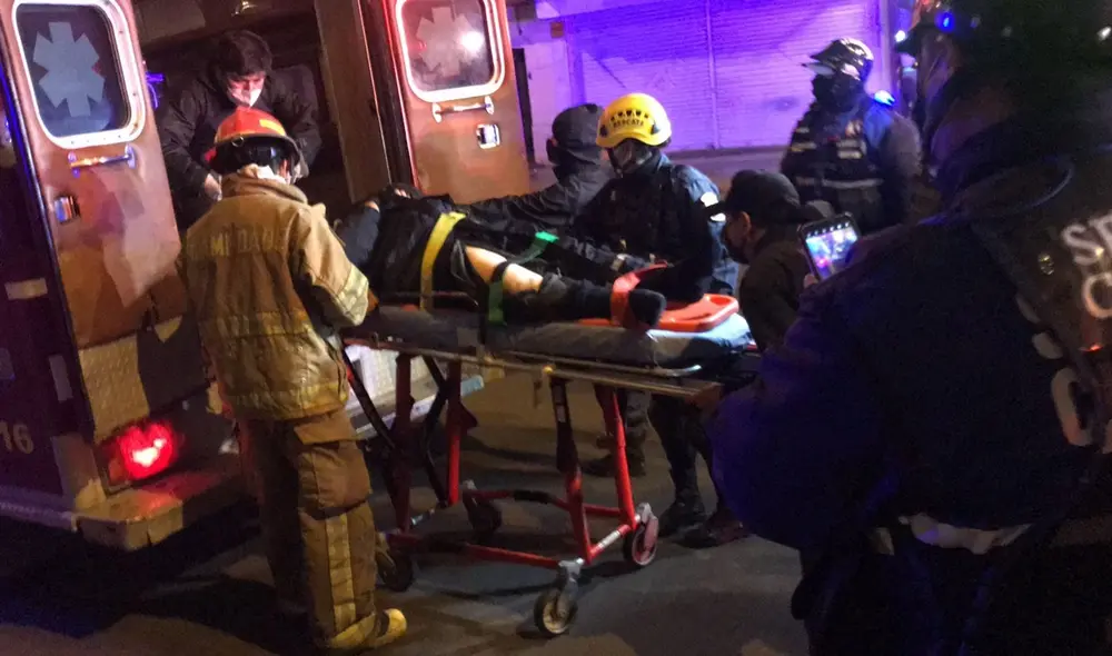 El sereno fue trasladado a una clínical local. Foto: Gianella Aguirre/URPI-LR El sereno fue trasladado a una clínical local. Foto: Gianella Aguirre/URPI-LR