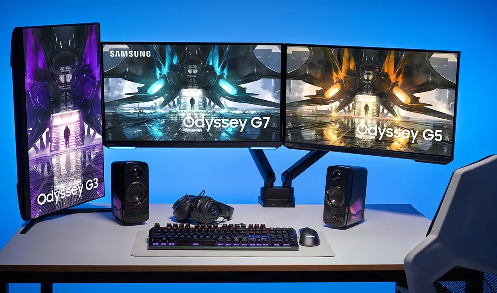 Los monitores ya están a la venta en el sitio web de la marca. Foto: Samsung