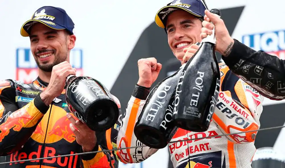 Marc Márquez regresó a la victoria del MotoGP. Foto: Red Bull Marc Márquez regresó a la victoria del MotoGP. Foto: Red Bull