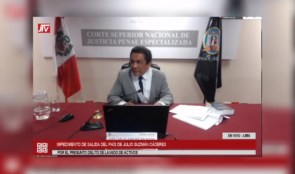 Juez Juan Sánchez Balbuena revisó el caso Don Reyna en reemplazo de Jorge Chávez Tamariz. Foto: Justicia TV. Juez Juan Sánchez Balbuena revisó el caso Don Reyna en reemplazo de Jorge Chávez Tamariz. Foto: Justicia TV.