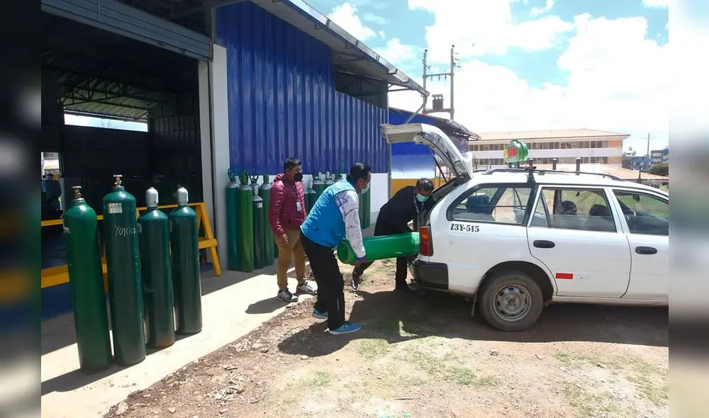 Encargados de nosocomio detallaron que recargarán balones de 10 metros cúbicos.  Foto: La República