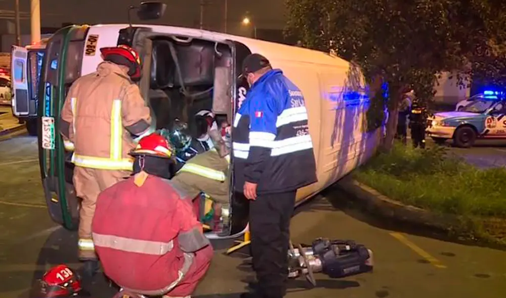 El incidente se dio en la madrugada del martes 22 de junio. Foto: captura América noticias