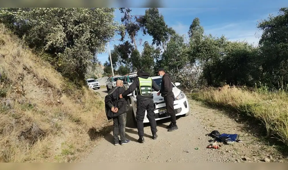 Policía capturó a dos de los cuatro ladrones que participaron en el robo. Foto: PNP