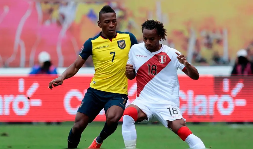 La selección peruana derrotó a Ecuador por 2-1 en eliminatorias. Foto: AFP La selección peruana derrotó a Ecuador por 2-1 en eliminatorias. Foto: AFP