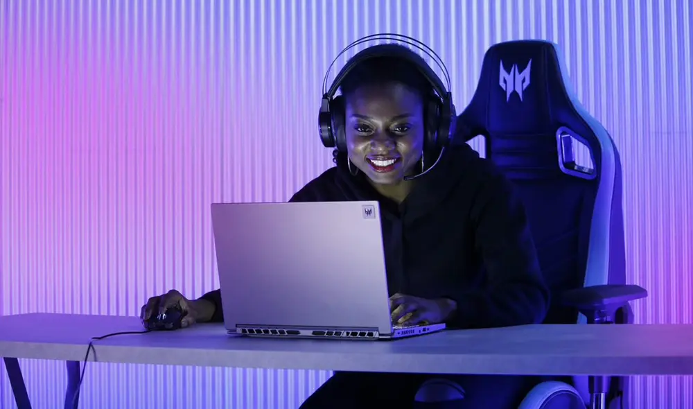 La Acer Predator Triton 300 SE también cuenta con un sistema de enfriamiento de doble ventilador. Foto: Acer