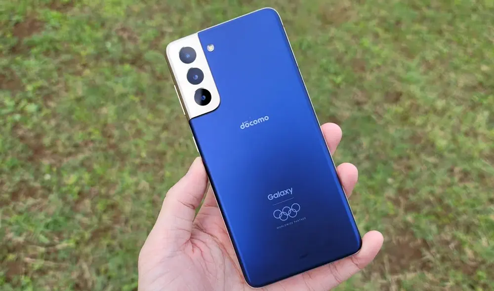 Así lucirá el Samsung Galaxy S21 Olympic Games Edition. Foto: captura de YouTube