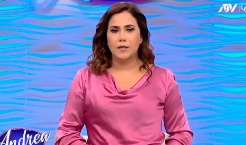 La conductora hizo un anuncio que ha impactado a sus seguidores. Foto: captura ATV La conductora hizo un anuncio que ha impactado a sus seguidores. Foto: captura ATV