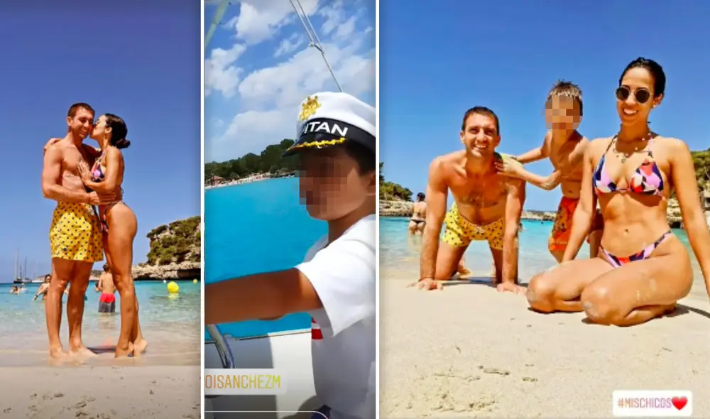 Joi Sánchez expuso la buena relación que mantiene con el primogénito de Antonio Pavón y registró los momentos que pasaron en el viaje. Foto: composición Instagram @joisanchezm