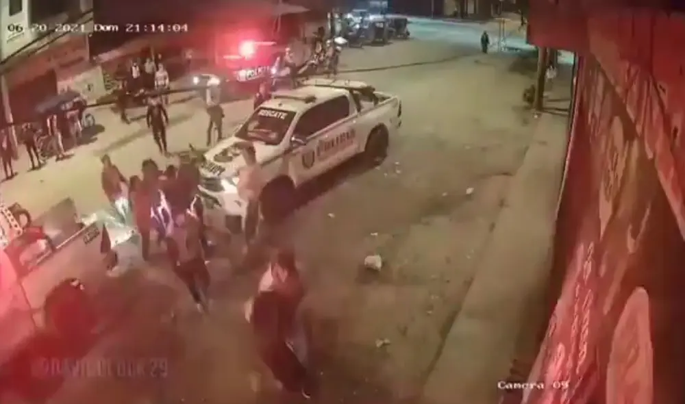 Se trata de un suceso ocurrido en la localidad de Puerto Maldonado. Foto: captura de video/@freddyzur
