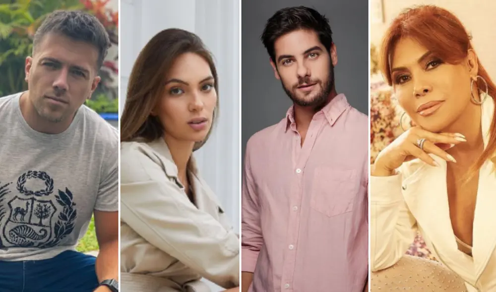 Figuras de televisión recomendaron a sus seguidores estar preparados ante una nueva eventualidad. Foto: composición Instagram