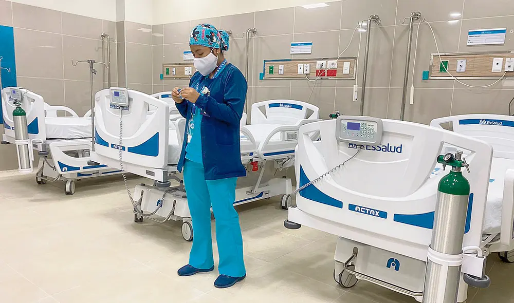 Alertas. El Minsa prepara más equipos y camas UCI para enfrentar un nuevo brote del virus. Foto: difusión