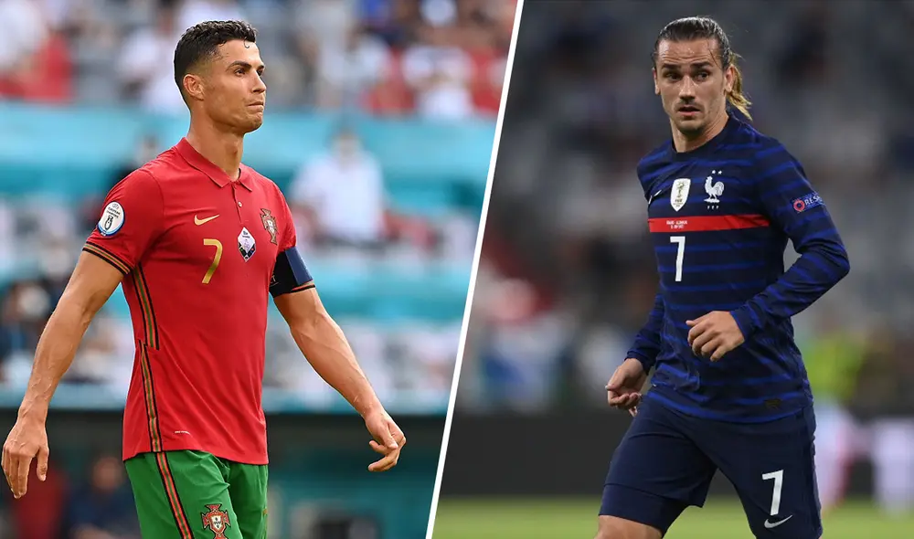 En el 2016, Portugal y Francia disputaron la final de la Eurocopa. Foto: composición/EFE En el 2016, Portugal y Francia disputaron la final de la Eurocopa. Foto: composición/EFE