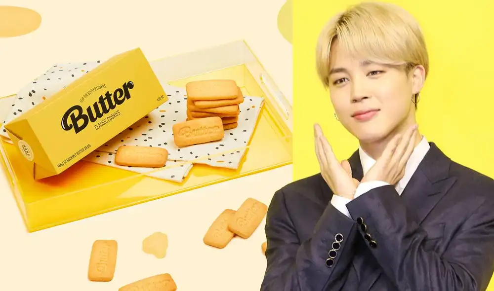 Galletas de mantequilla inspiradas en "Butter", lo nuevo de BTS. Foto: composición LR/HYBE Galletas de mantequilla inspiradas en "Butter", lo nuevo de BTS. Foto: composición LR/HYBE