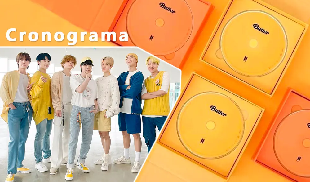 "Butter" estará en las estanterías de ARMY en formato físico a partir de julio. Foto: composición LR/BIGHIT "Butter" estará en las estanterías de ARMY en formato físico a partir de julio. Foto: composición LR/BIGHIT