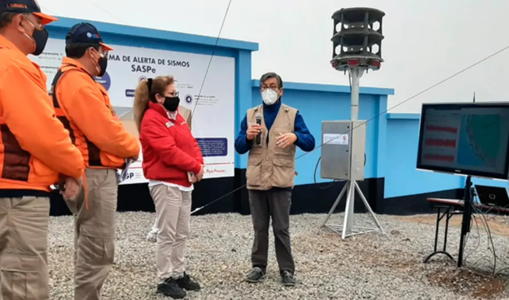 El Instituto Geofísico del Perú también participa del proyecto y tiene a su cargo la instalación de 106 acelerómetros en la zona costera. Foto: IGP El Instituto Geofísico del Perú también participa del proyecto y tiene a su cargo la instalación de 106 acelerómetros en la zona costera. Foto: IGP