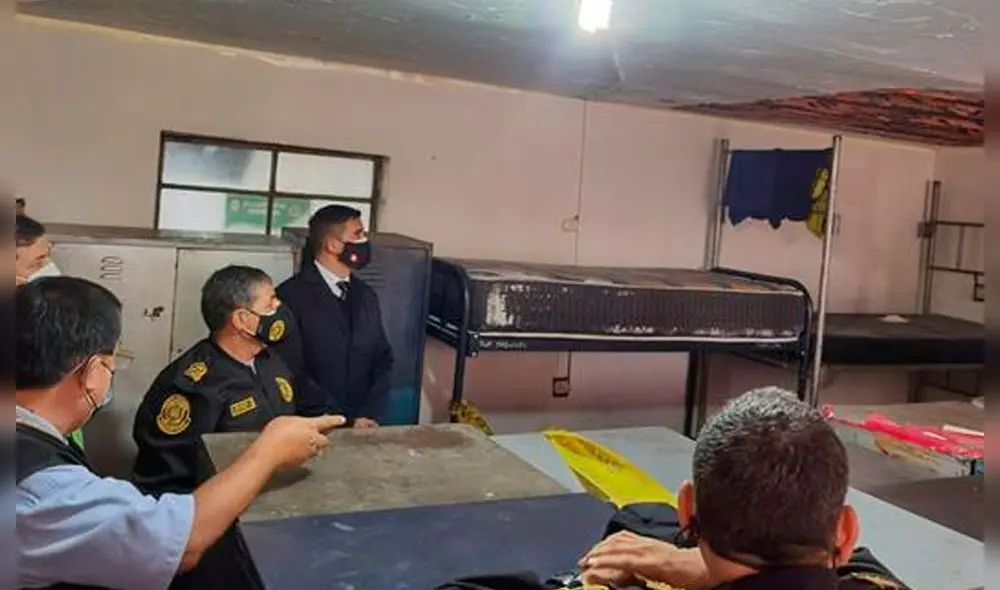 PNP dispuso la reparación de las estructuras dañadas. Foto: PNP PNP dispuso la reparación de las estructuras dañadas. Foto: PNP