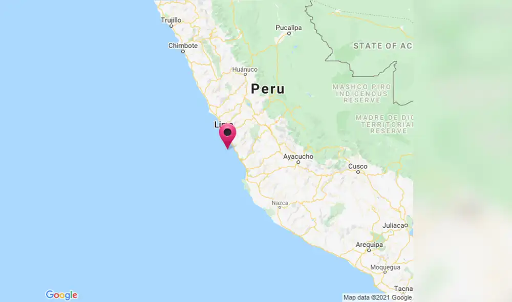 Sismo en Lima se registró en horas de la mañana. Foto: Twitter / Hidrografía Perú Sismo en Lima se registró en horas de la mañana. Foto: Twitter / Hidrografía Perú