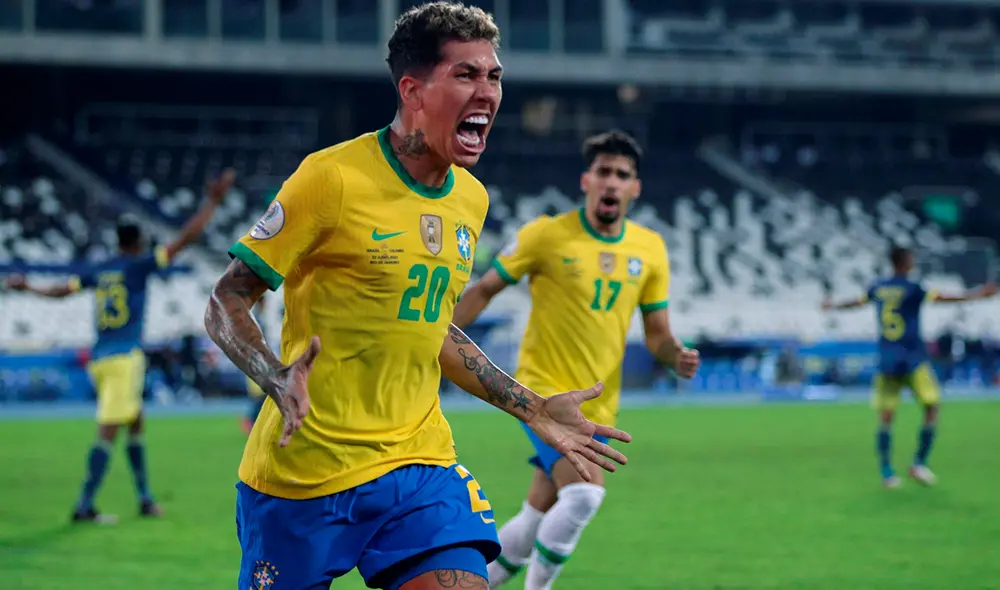 Brasil venció 2-1 a Colombia por la cuarta fecha del Grupo B de la Copa América 2021. Foto: EFE