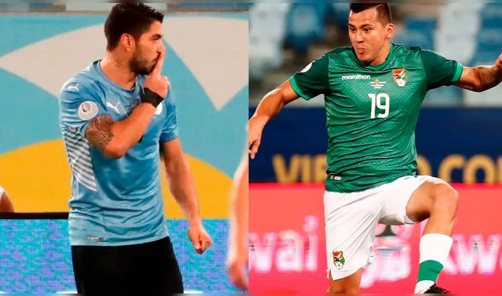 Uruguay y Bolivia se enfrentan por la cuarta fecha de la Copa América. Foto: EFE Uruguay y Bolivia se enfrentan por la cuarta fecha de la Copa América. Foto: EFE