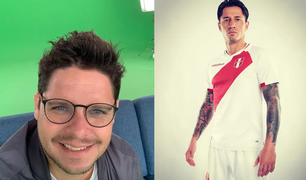 El conductor de EEG halagó el desempeño del futbolista. Foto: Instagram/Gian Piero Díaz