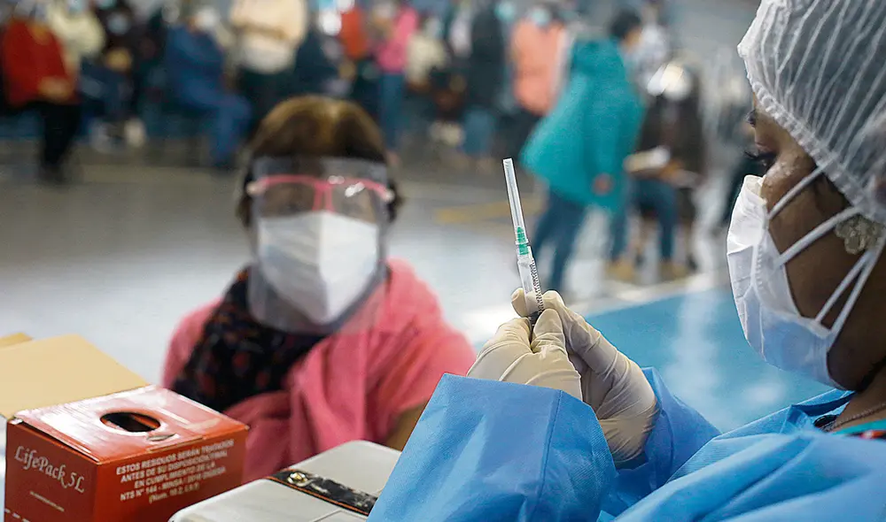 Buen ritmo. Antes de que culmine el Gobierno de Sagasti, se espera llegar a los de 40 años. Foto: Carlos Contreras / La República Buen ritmo. Antes de que culmine el Gobierno de Sagasti, se espera llegar a los de 40 años. Foto: Carlos Contreras / La República