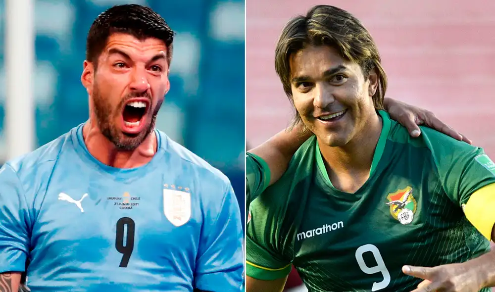 Luis Suárez y Marcelo Martins, figuras de ambas selecciones. Foto: composición LR / EFE Luis Suárez y Marcelo Martins, figuras de ambas selecciones. Foto: composición LR / EFE