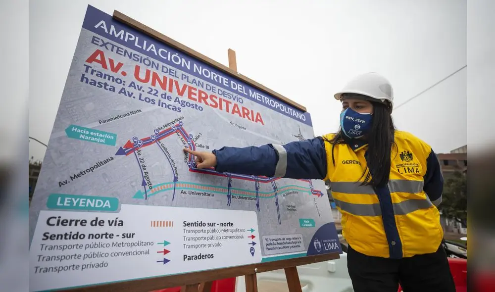 Los trabajos, a cargo de Emape, contemplan la construcción de un corredor exclusivo de 10,2 kilómetros. Foto: MML Los trabajos, a cargo de Emape, contemplan la construcción de un corredor exclusivo de 10,2 kilómetros. Foto: MML
